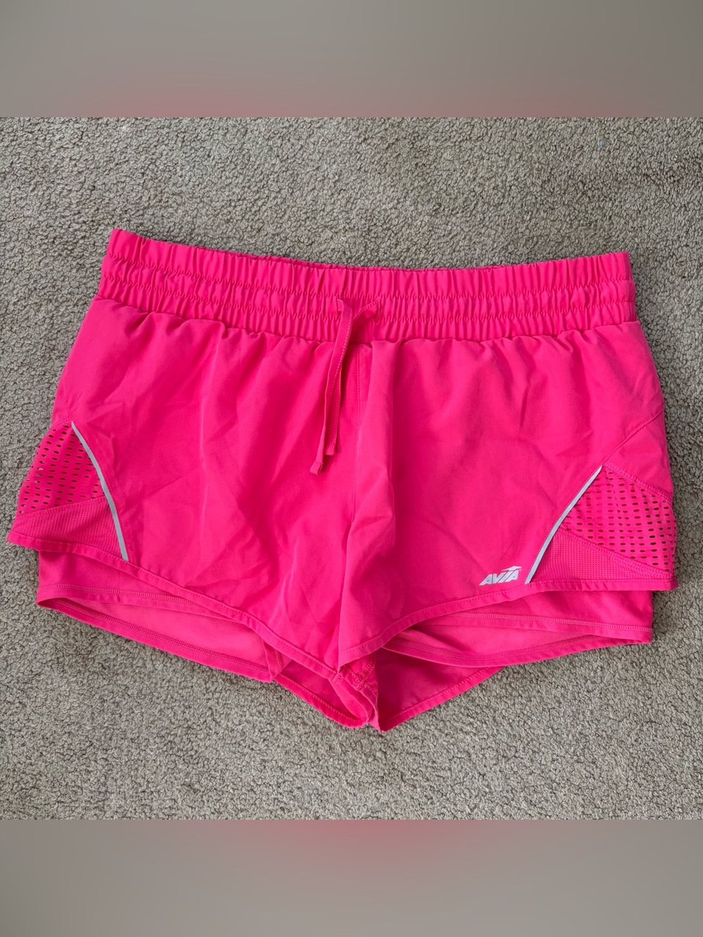 Avia Hot Pink Athletic Running Shorts